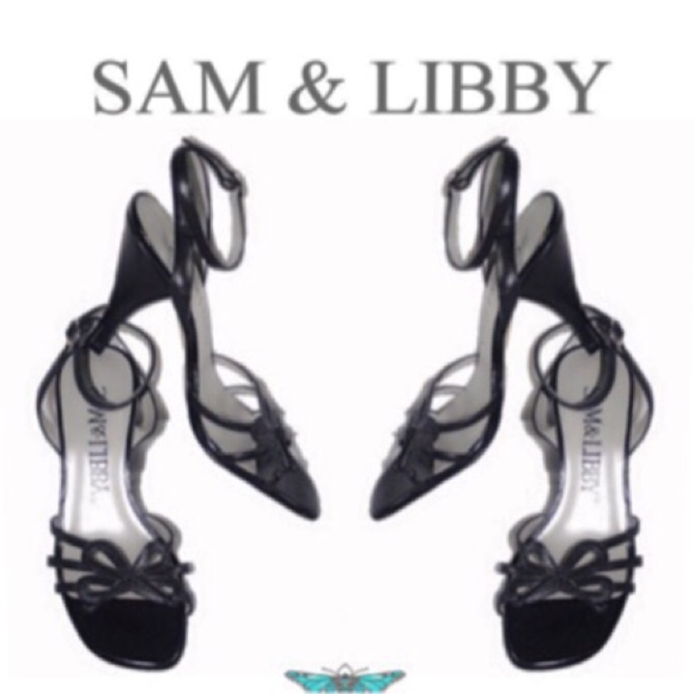 Sam & Libby Strappy Leather Heels (Heloise)